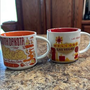 STARBUCKS BEEN THERE SERIES SOUTH DAKOTA AND LAS VEGAS